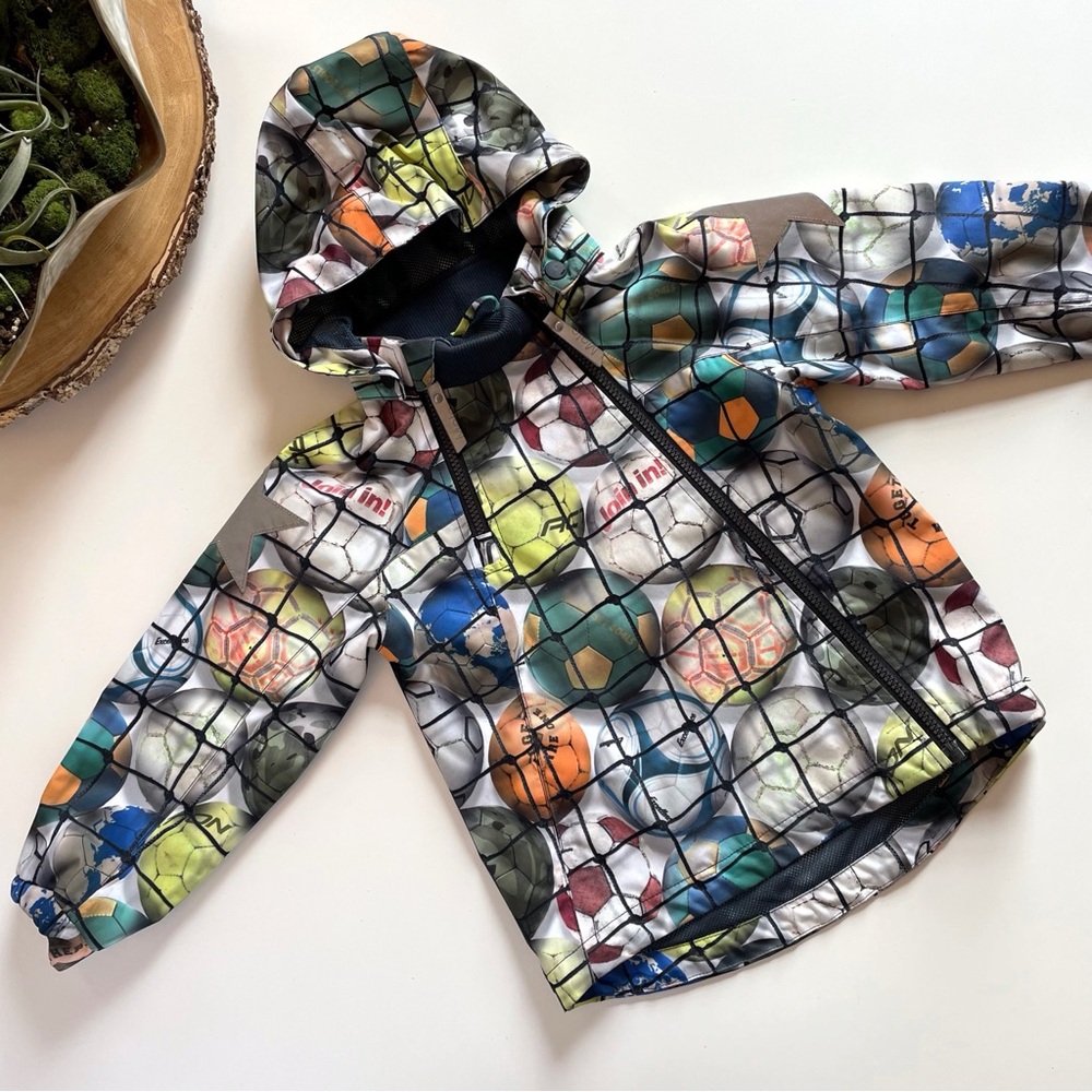 Molo Hopla Football / Soccer Rain Jacket | Size 4